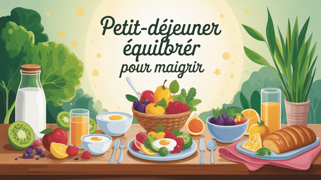 7 petit-déjeuner équilibré pour maigrir table santé variée