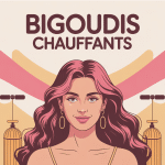 Chevelure ondulée avec bigoudis chauffants stylisés