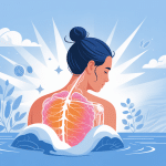 illustration étirement doux sciatique