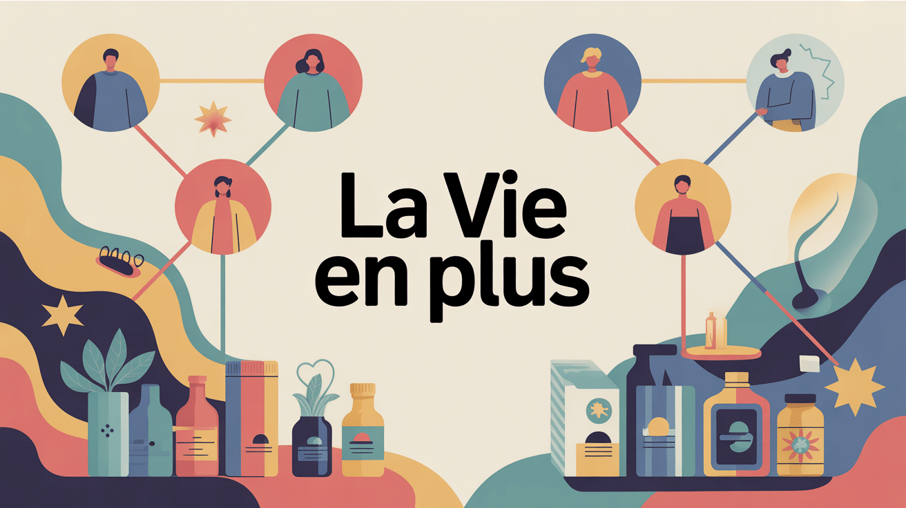 illustration du réseau distribution de la vie en plus