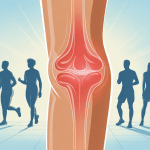 douleur genou interne flexion vue de face