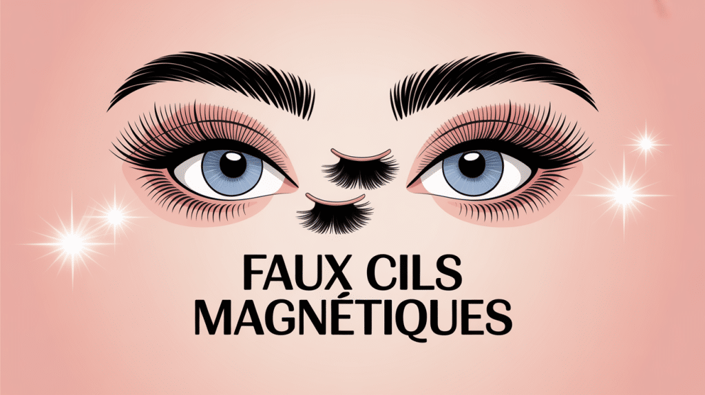 faux cils magnétique avis en illustration centrale moderne