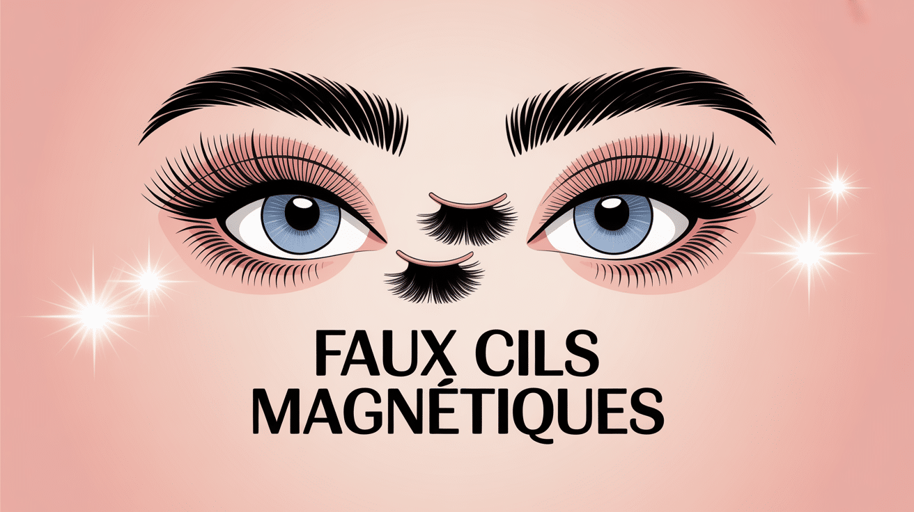 faux cils magnétique avis en illustration centrale moderne