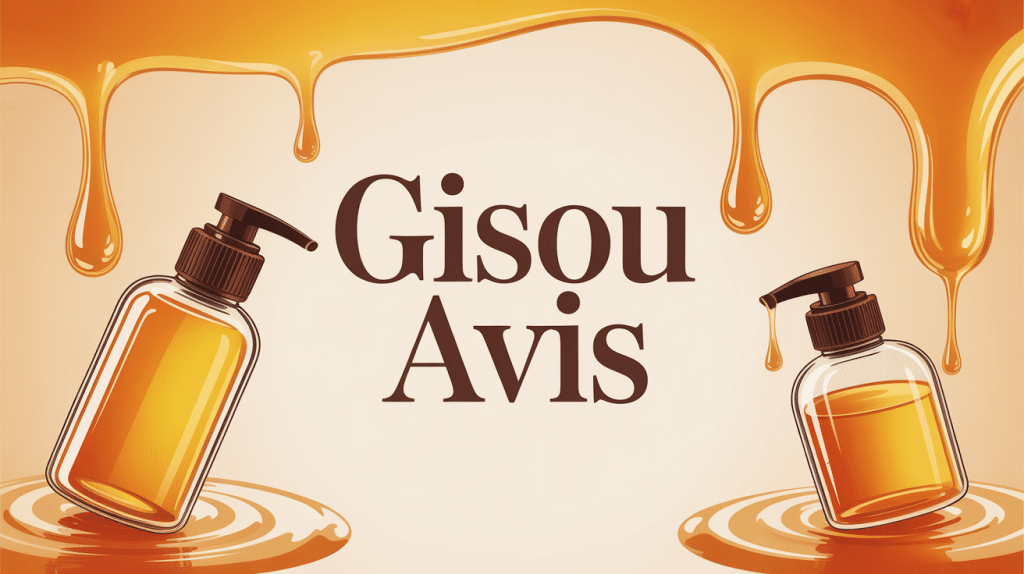gisou avis image élégante soins capillaires miel