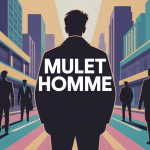 Différents styles mulet homme sur silhouettes urbaines