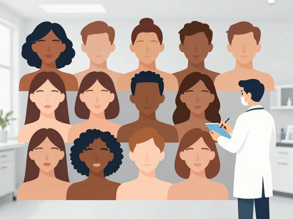 novexpert avis dermatologue illustration types de peau