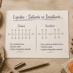 acide gras sature et insature aliments schéma