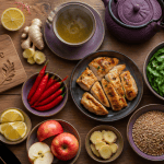 aliments brûle graisse naturels vue dessus