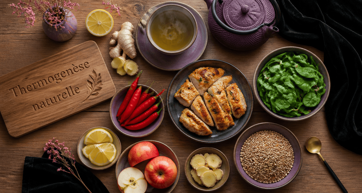 aliments brûle graisse naturels vue dessus