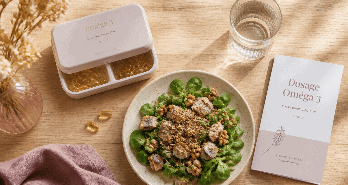 combien de gelule omega 3 par jour sur table avec aliments
