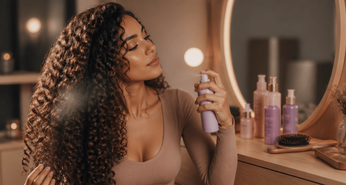 comment hydrater ses cheveux sans rinçage femme spray