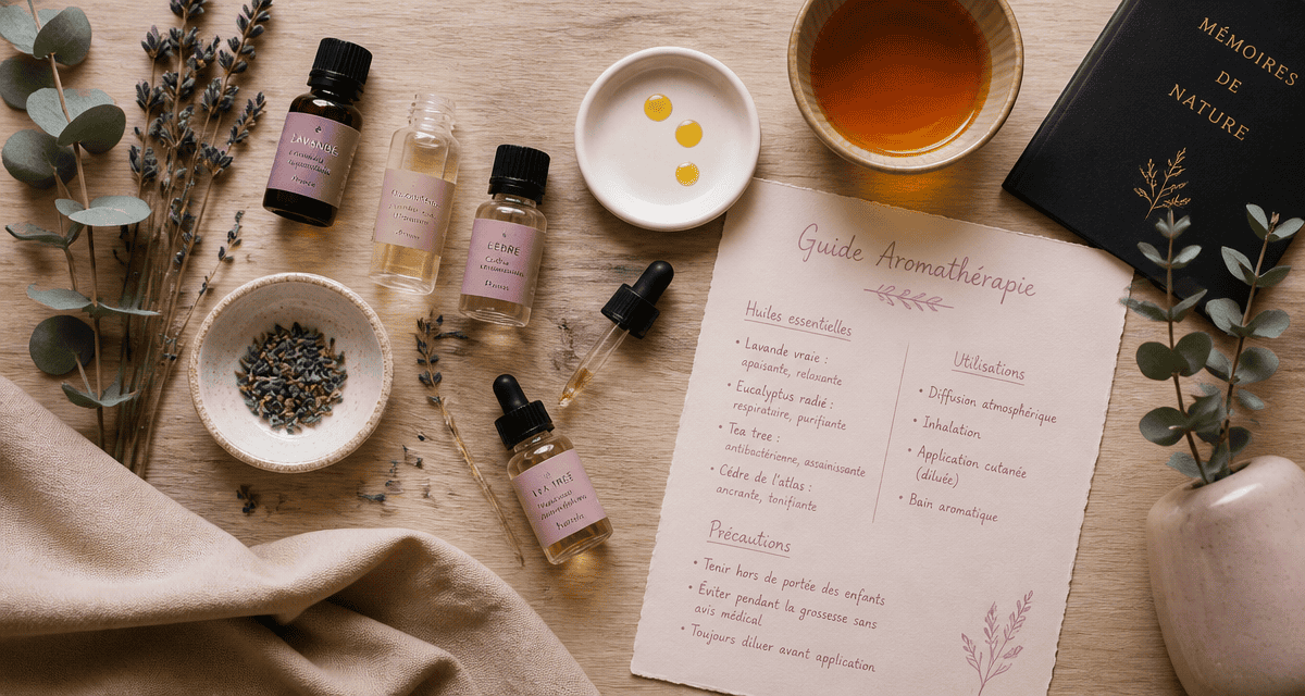 comment utiliser une huile essentielle flacons et guide