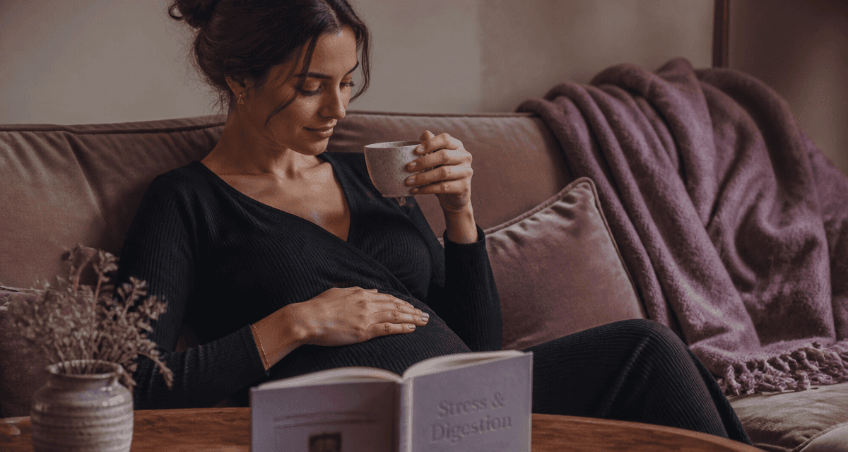 diverticulite et stress femme main ventre tasse