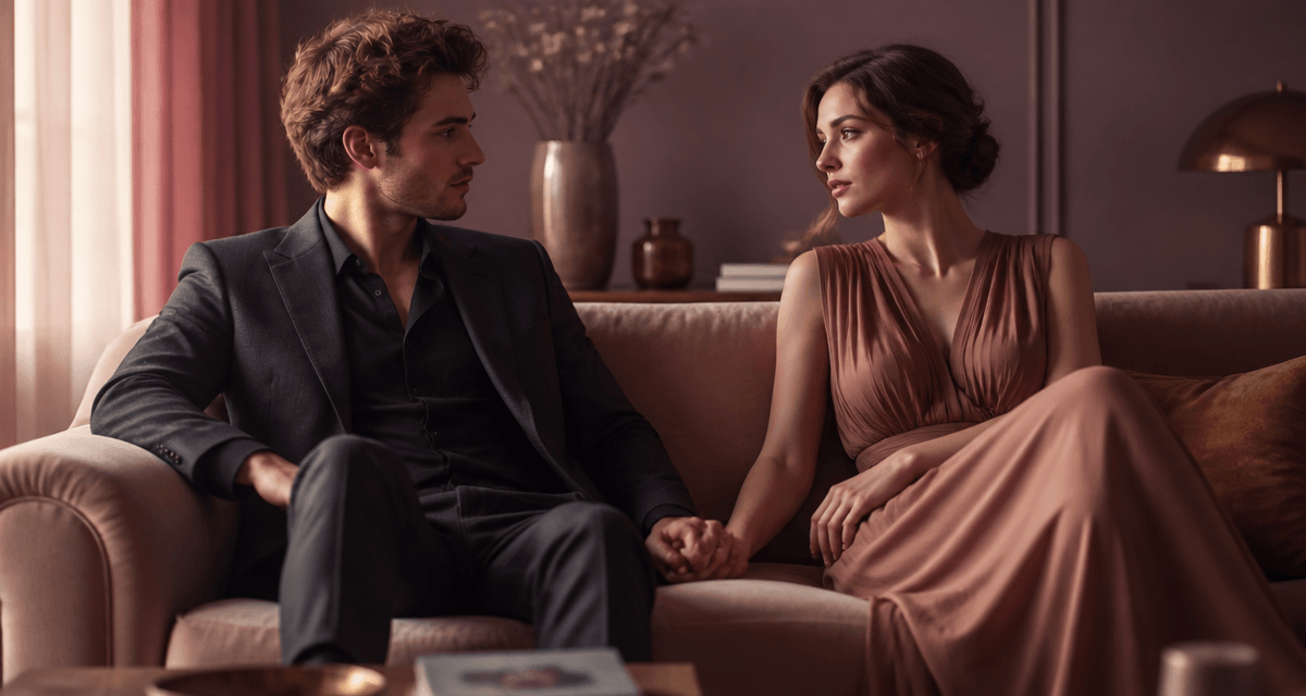je l aime mais je n'ai pas envie de lui couple distant sur canapé