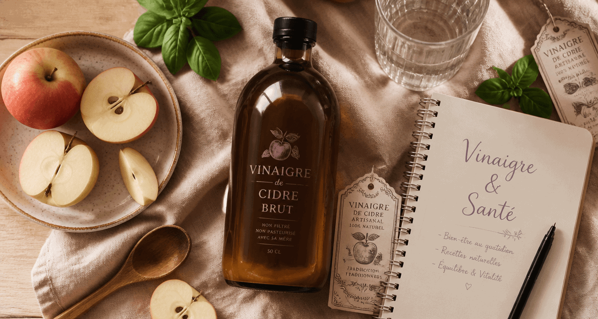 meilleur vinaigre pour la sante bouteille cidre pommes