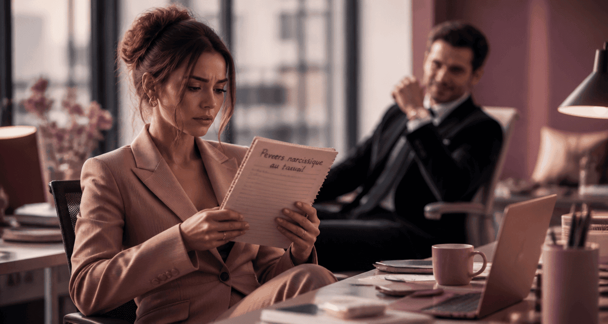 pervers narcissique travail open space