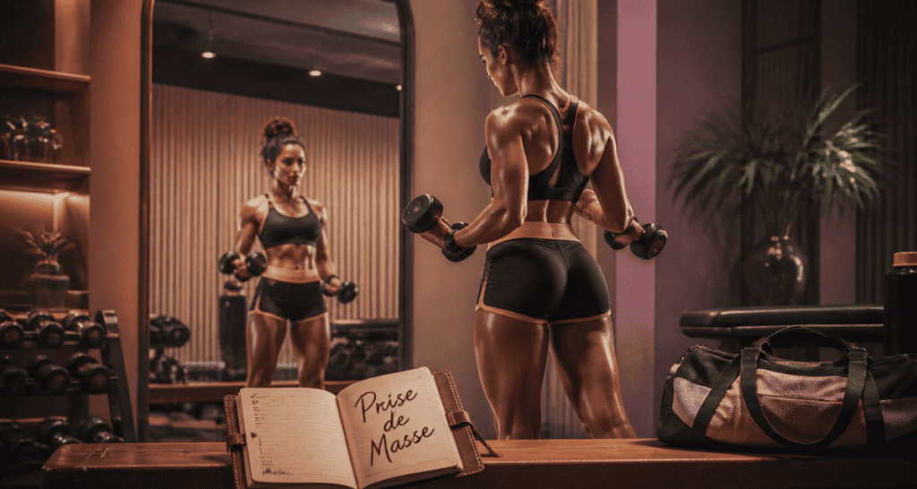 prise de masse musculaire femme salle de sport