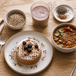 recette riche en proteine musculation bowlcake Skyr smoothie quinoa chili