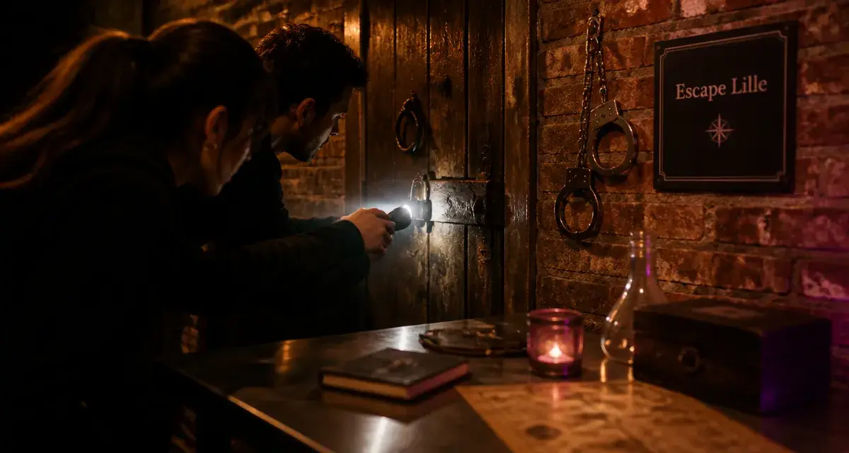 Activité à Lille : photo d’escape room immersive à Lille