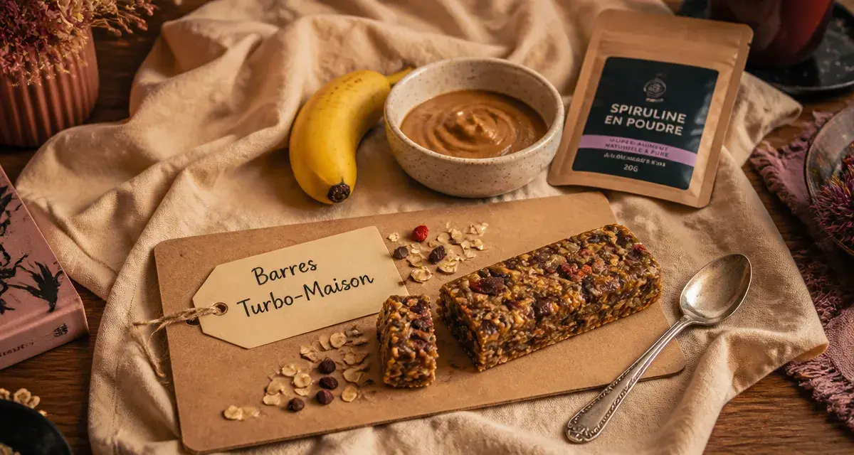Aliment qui donne de l energie rapidement : barres turbo maison aux flocons d’avoine et chocolat