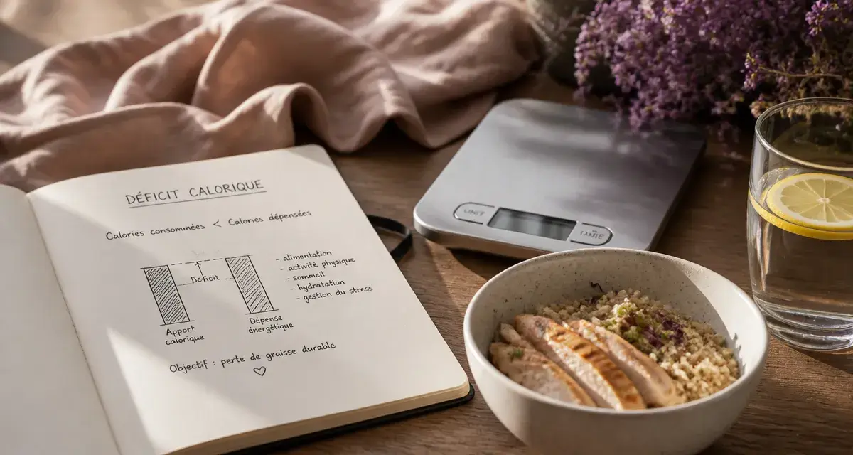 Etre en deficit calorique : guide pour perdre du gras sans fatigue
