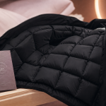 Marque de doudoune de luxe : duvet RDS en compartiments baffle box