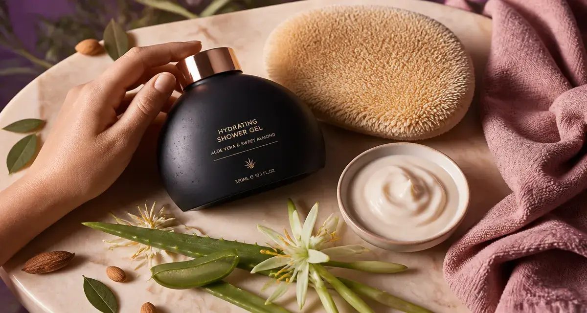 Meilleur gel douche hydratant femme : gel douche aloe hydratant