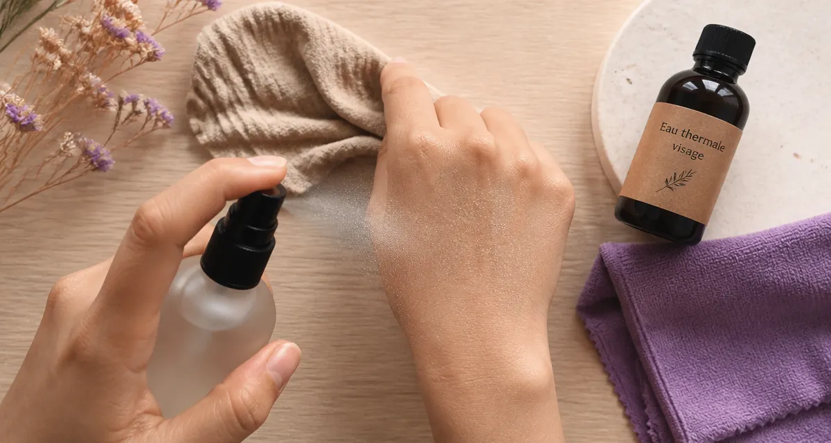 Meilleure eau thermale visage : brume Uriage Avène Vichy