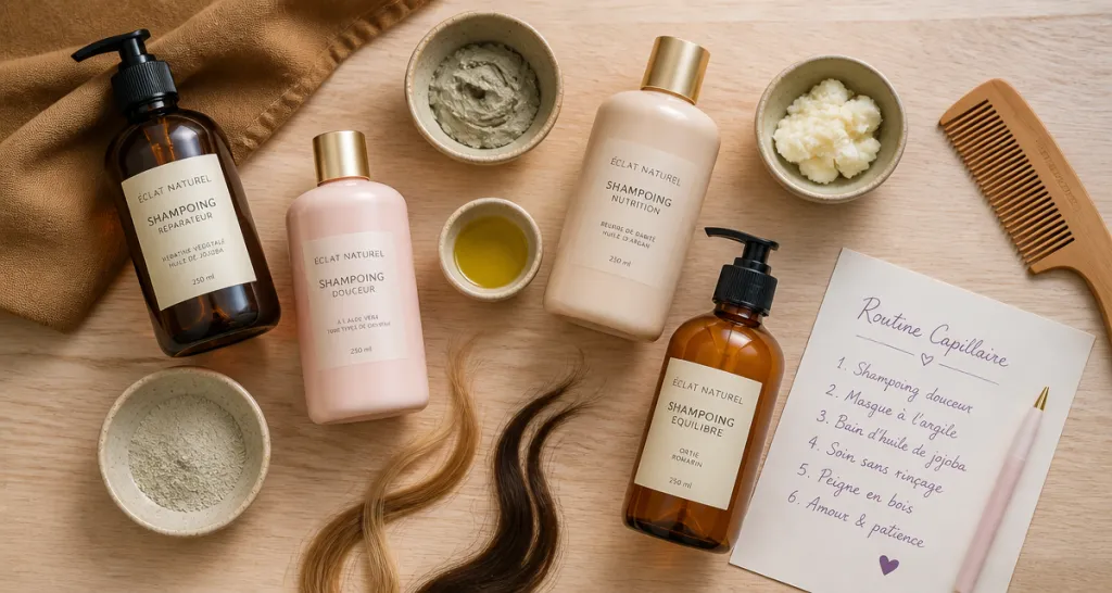 quel shampoing choisir shampoings naturels routine capillaire