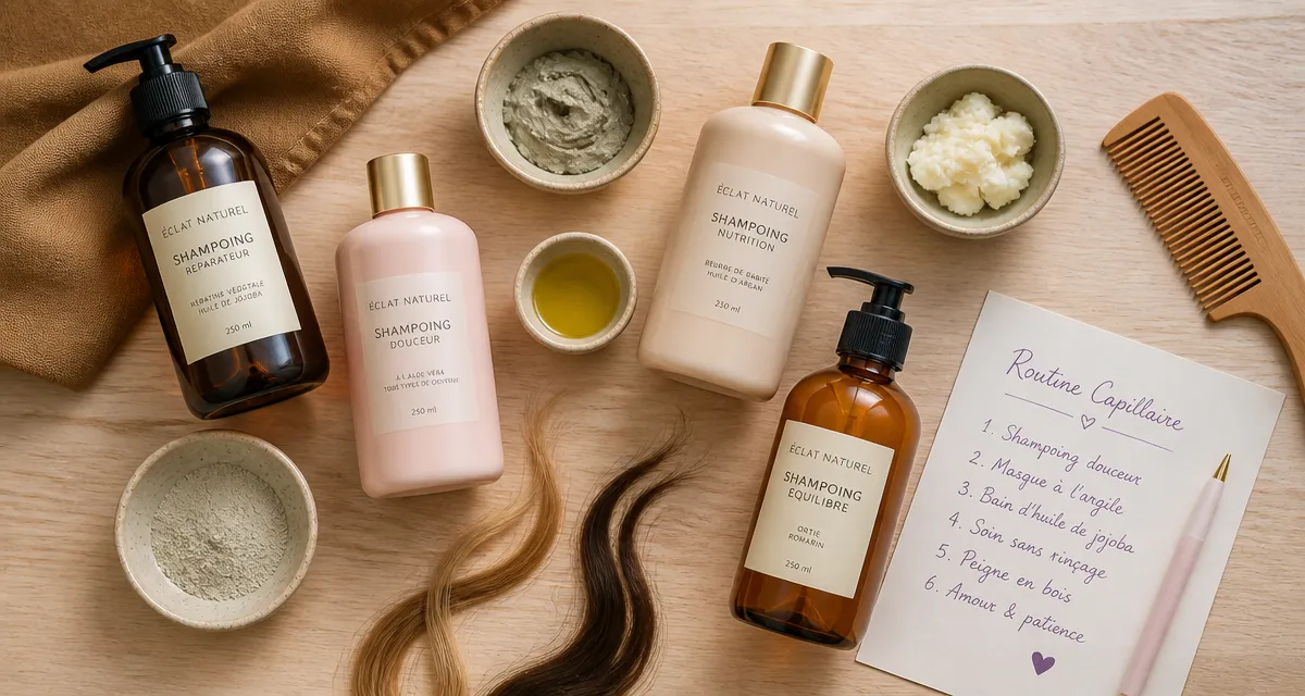 quel shampoing choisir shampoings naturels routine capillaire