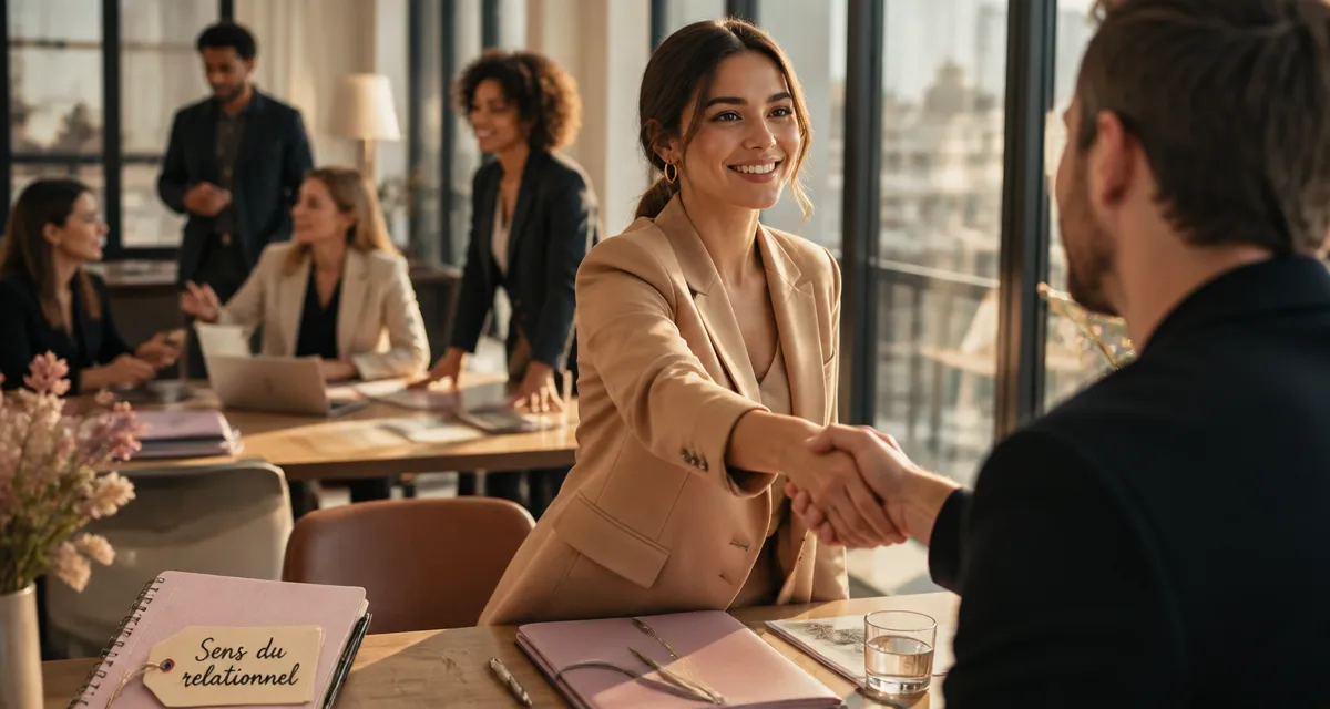 Sens du relationnel au travail, équipe professionnelle