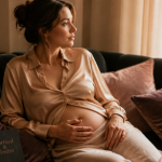 taux de cortisol eleve et ventre gonfle femme canapé