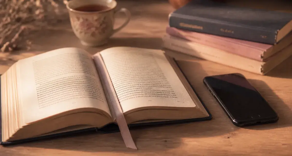 Texte sur la lecture : livre et smartphone, résistance à l’ère numérique