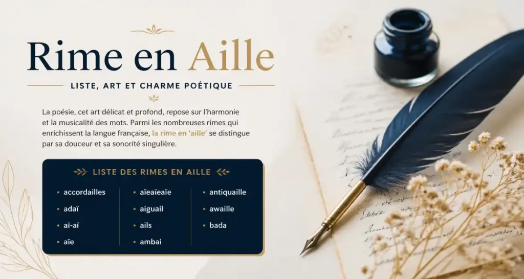 Rime en Aille – liste, art et charme poétique