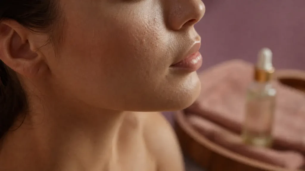 Microkyste visage photo : reconnaître la petite bosse sous la peau et l’éviter avant l’inflammation