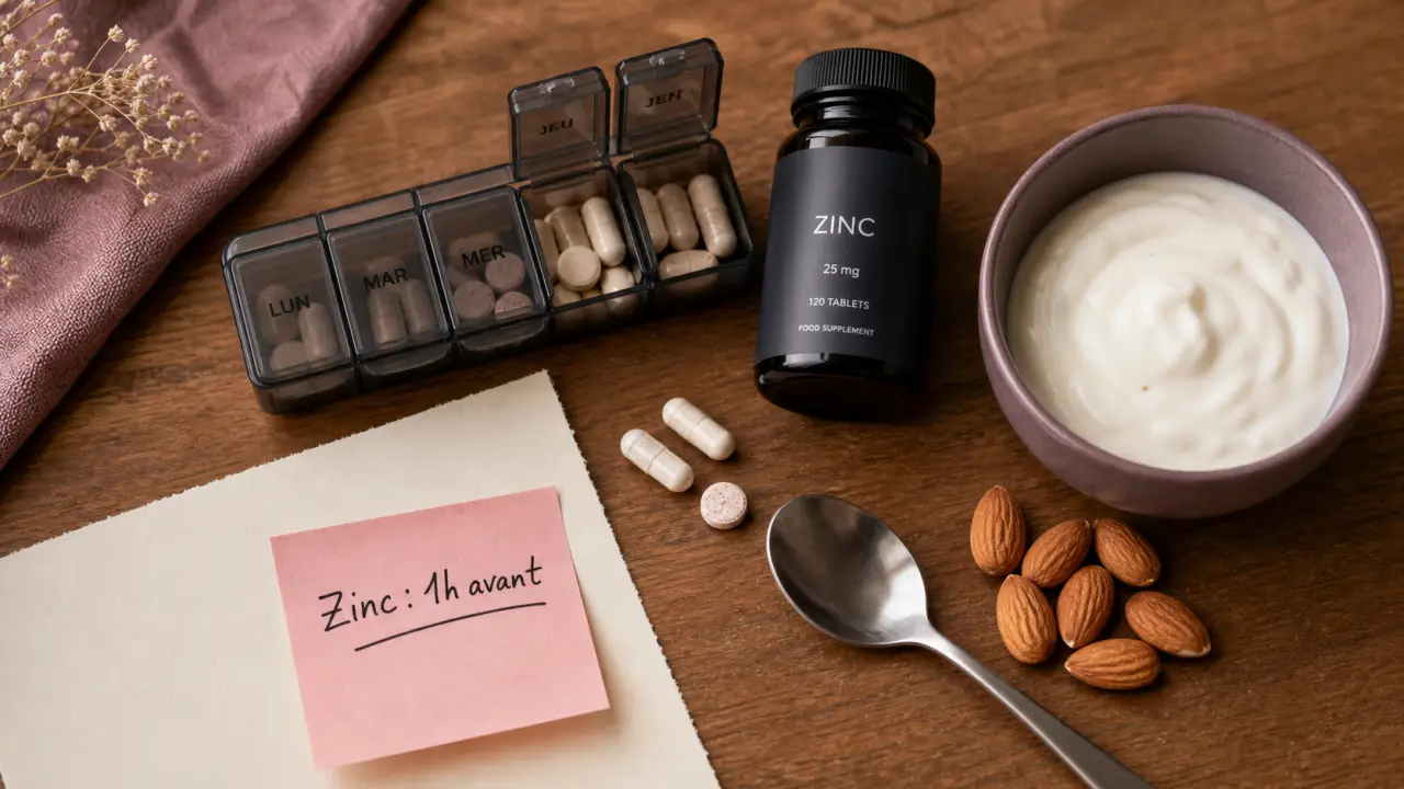 Comment prendre le zinc à jeun : 10 mg loin du fer et du calcium