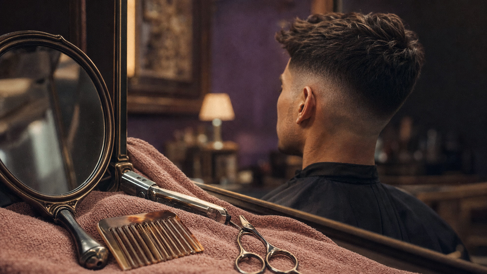 Crew cut revisité, coupe masculine moderne et dégradé fondu