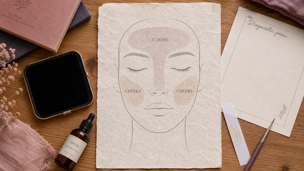 Diagnostic peau visage gratuit : type de peau, imperfections, routine