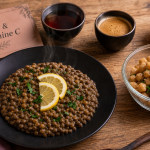 Liste d aliments riche en fer : lentilles et vitamine C au citron