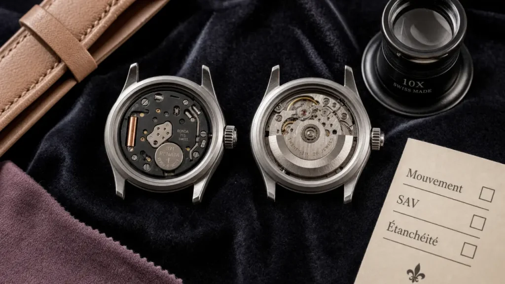Marque montre : mode, horlogerie ou luxe, le choix dépend du mouvement, du budget et du SAV