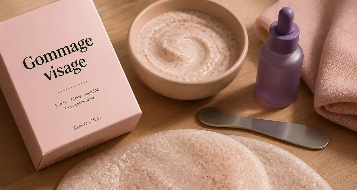 Meilleur gommage visage pour peau sensible, grasse ou sèche