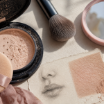 Meilleure poudre libre peau mature : poudre mate, houppette, peau floutée