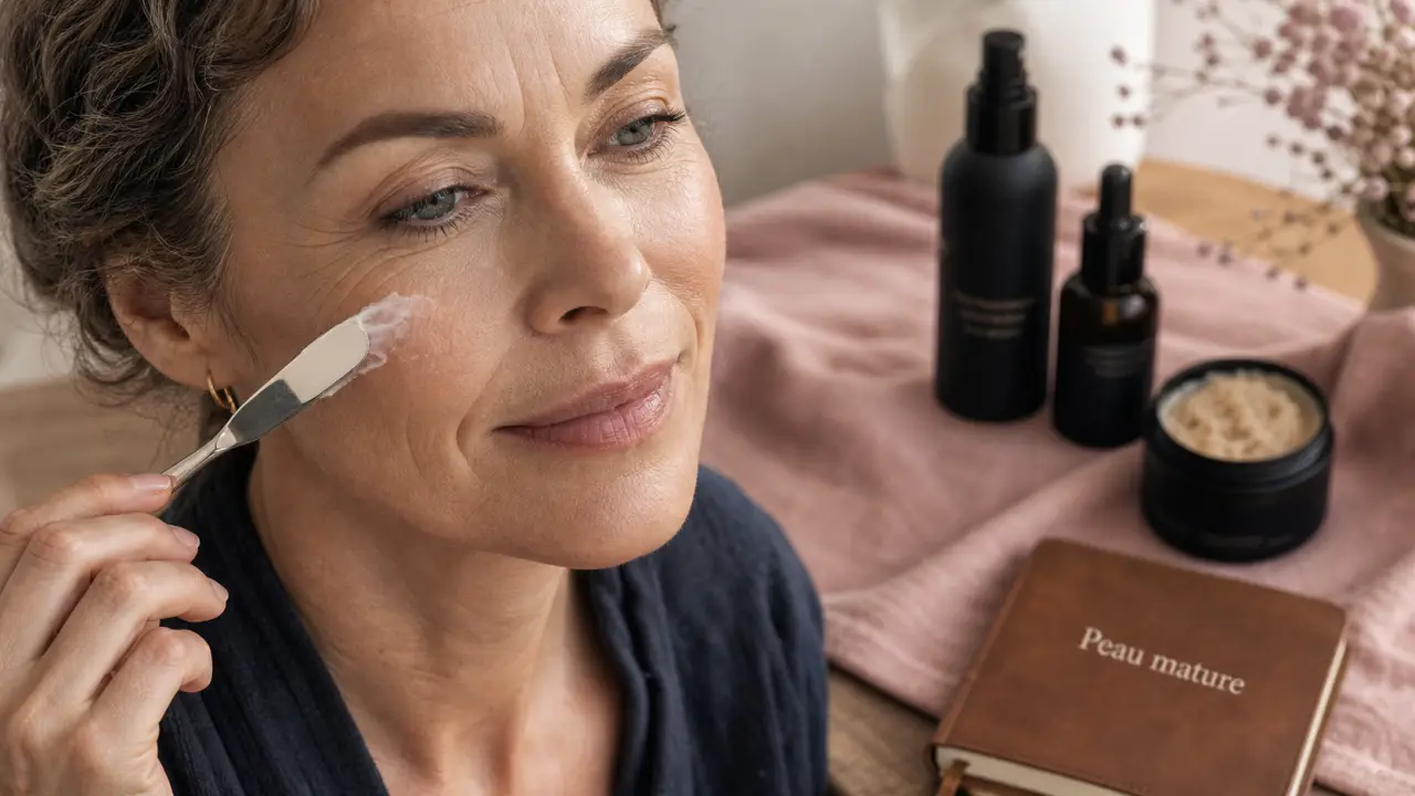 Peau mature définition : texture et rides visibles à 40 ans
