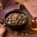 Prostate et graines de courge : graines de courge brunes et huile de pépins, confort urinaire
