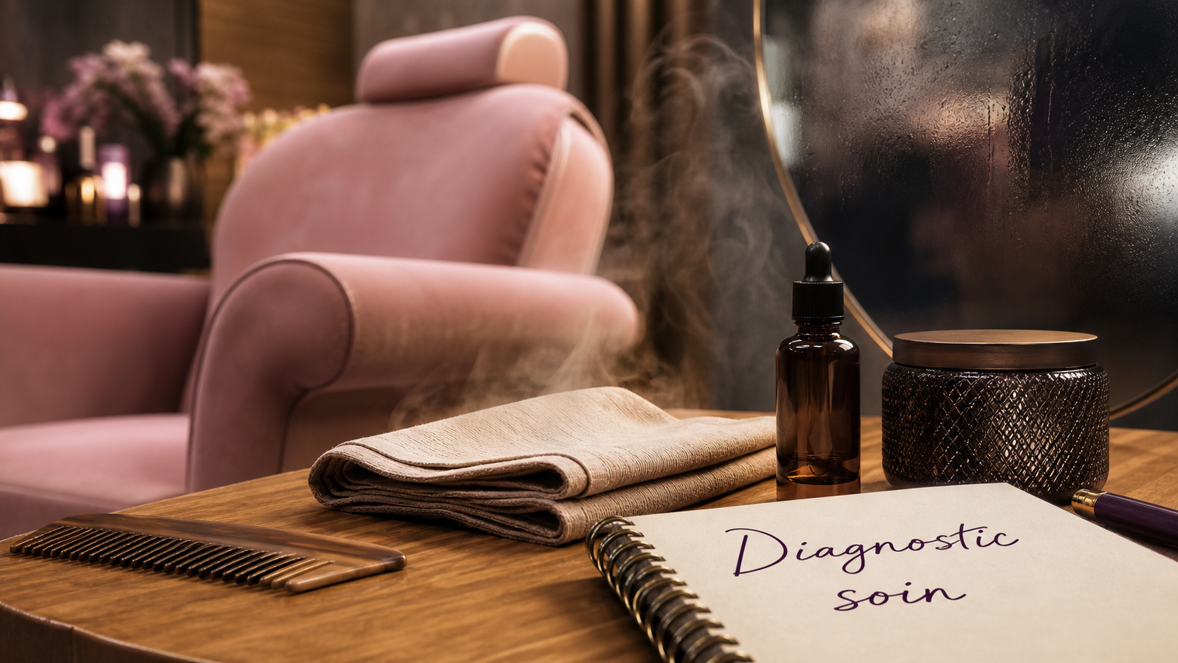 Soin cheveux coiffeur : diagnostic en salon de coiffure