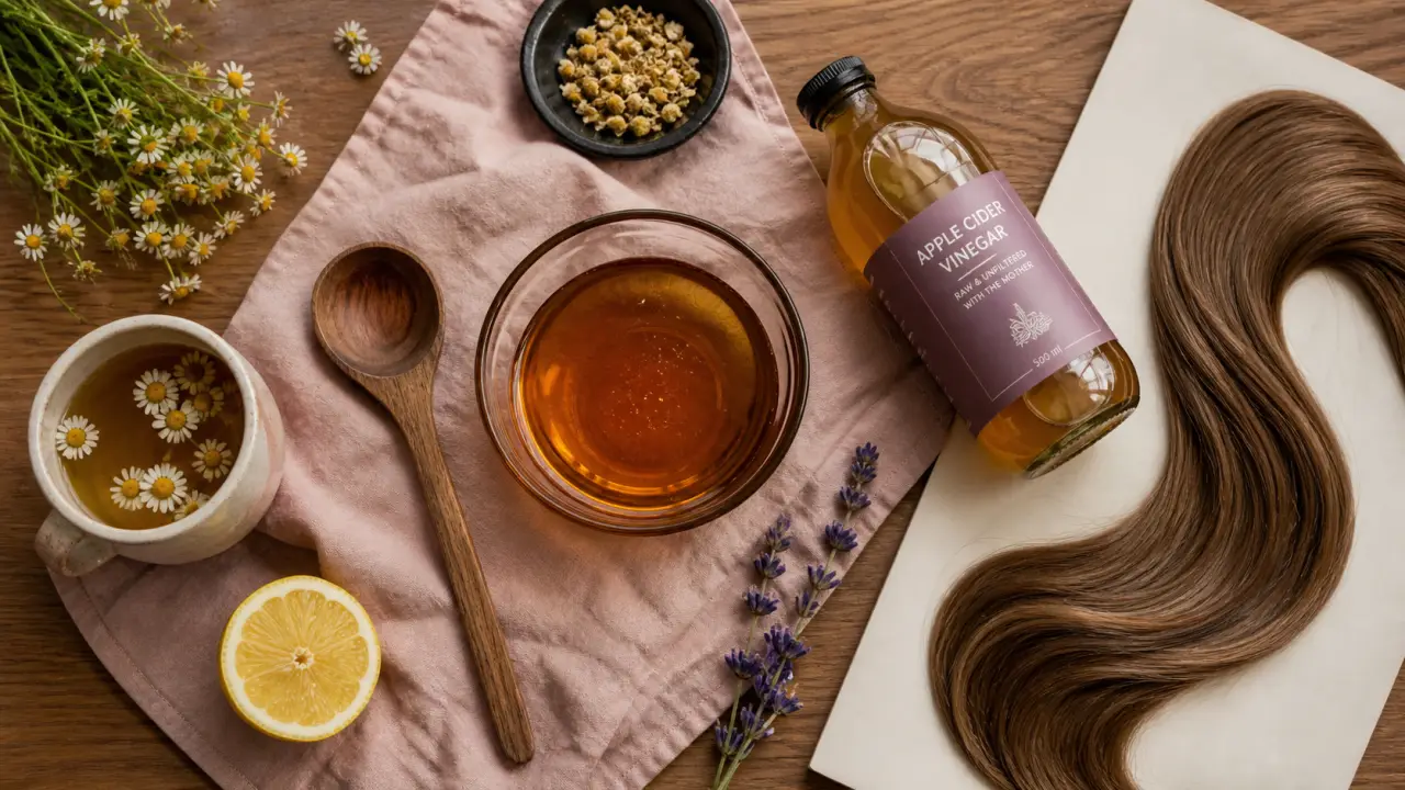 Éclaircir ses cheveux naturellement avec miel, camomille et citron