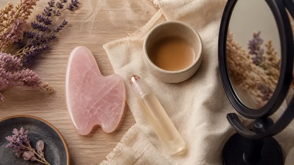 Gua sha bienfaits : ce que la pierre change vraiment sur le visage et le corps