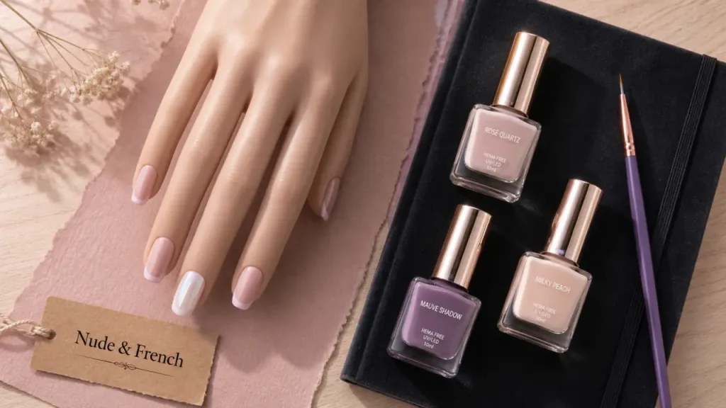 Nude glossy, chrome ou french twist : quelle idée d’ongle semi-permanent choisir selon votre style ?
