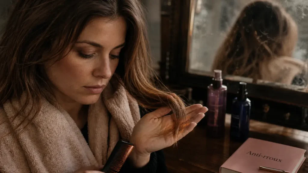 Violet, bleu ou cendré : la bonne correction pour neutraliser un reflet roux selon votre base