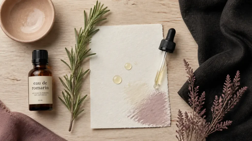 Romarin pour les cheveux : pousse, chute et cuir chevelu, ce qu’il apporte vraiment